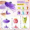 48-piece Big Eye Animal Spring Launcher Toy Set - Bouncy Jumping Toys for Boys and Girls, Suitable for Classroom Prizes and Goodie Bag Fillers, Includes 6 Styles